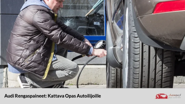 Audi Rengaspaineet: Kattava Opas Autoilijoille