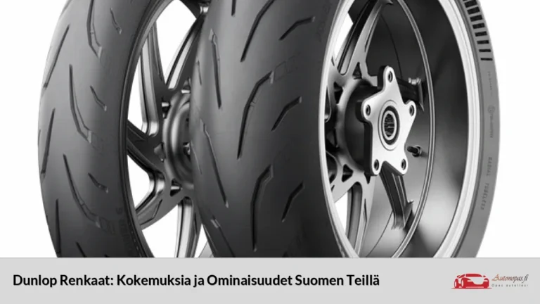 Dunlop Renkaat: Kokemuksia ja Ominaisuudet Suomen Teillä