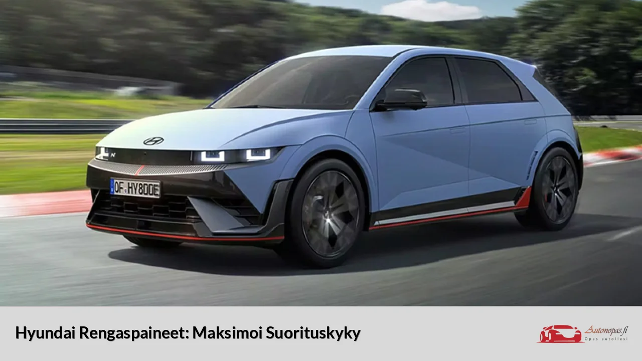 Hyundai Rengaspaineet: Maksimoi Suorituskyky