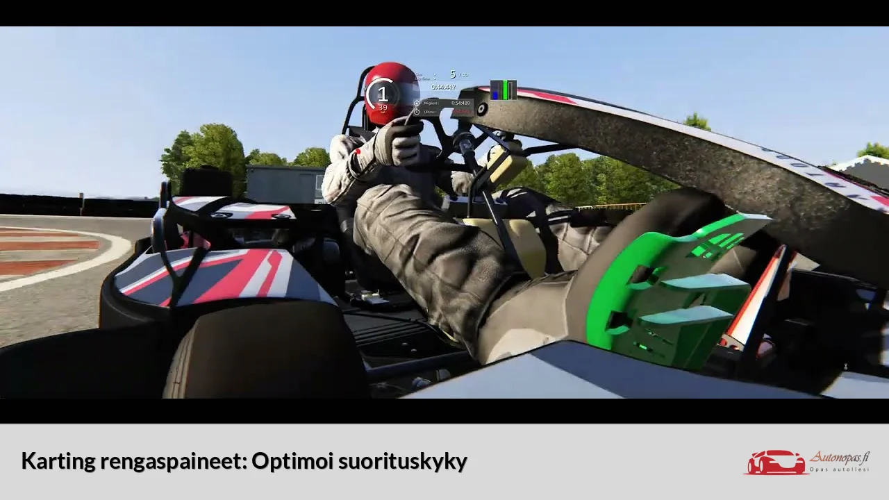 Karting rengaspaineet: Optimoi suorituskyky